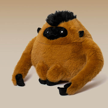 Chubby Gibbon Stuffed Animal Plush Toy, Monkey Plushies